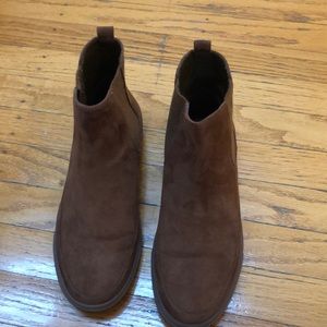 Nine West ankle boots worn once!